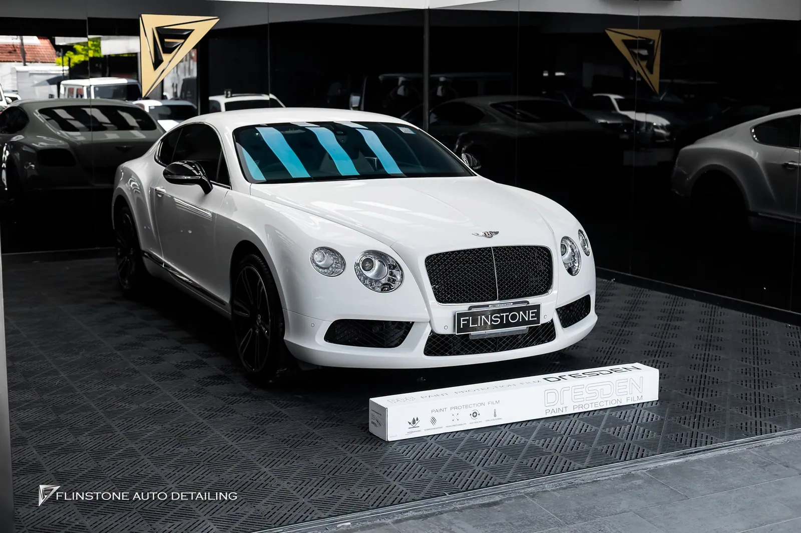 Bentley Continental GT เปลี่ยนกันชนหน้าชุดใหม่ พร้อมทำสีใหม่
