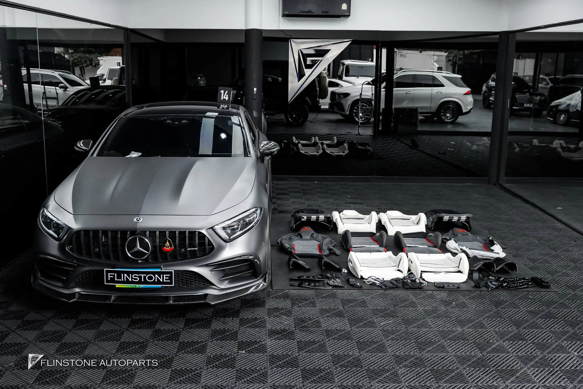 C257 CLS53 AMG จัดชุดแต่งรอบคันเต็มรูปแบบ