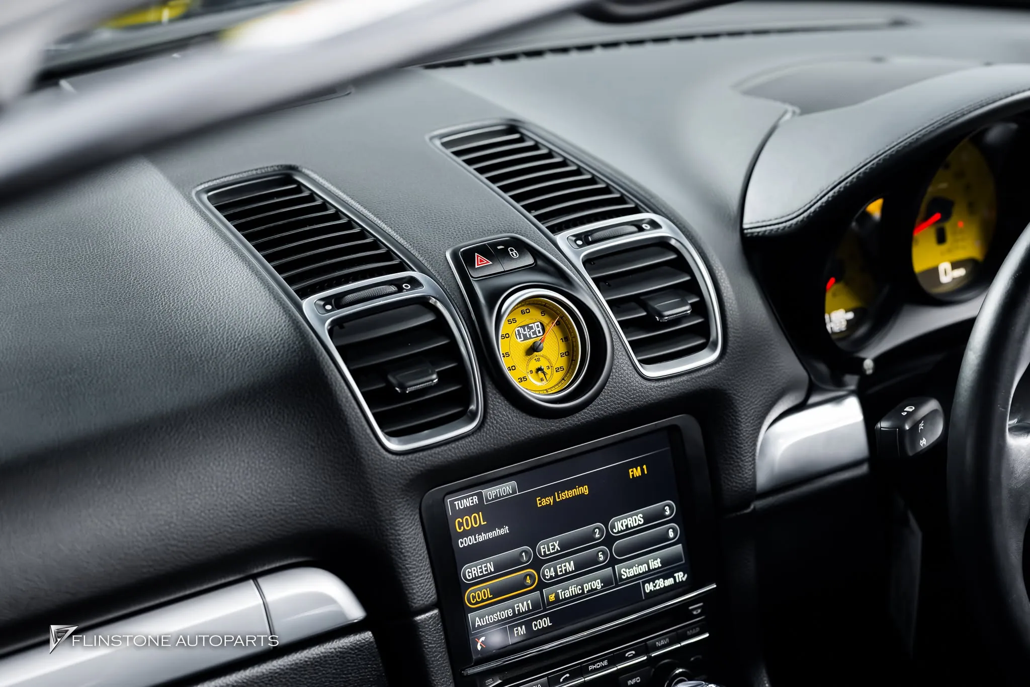 PORSCHE 981 Boxster ติดตั้งนาฬิกา STOPWATCH แท้