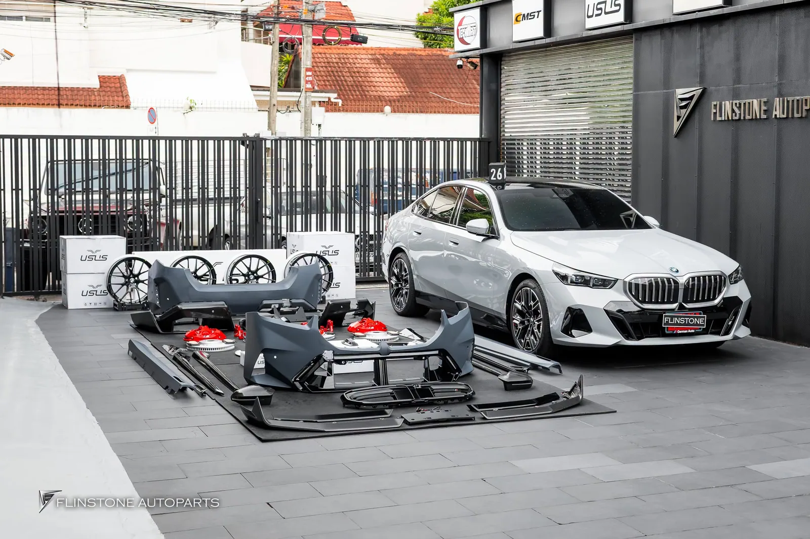 BMW i5 G60 เตรียมติดตั้งชุดแต่งรอบคันทรง G90 M5