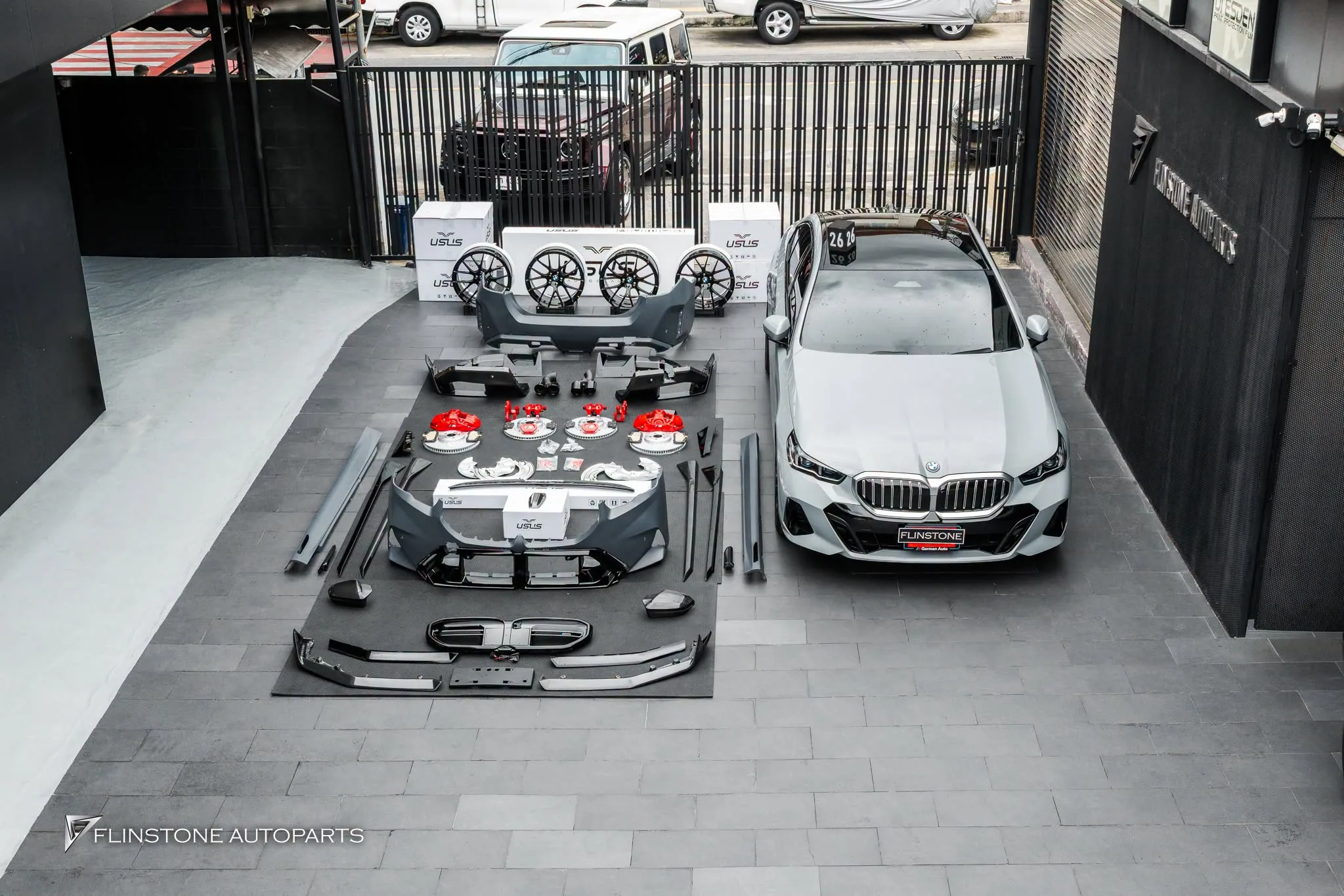 BMW i5 G60 เตรียมติดตั้งชุดแต่งรอบคันทรง G90 M5