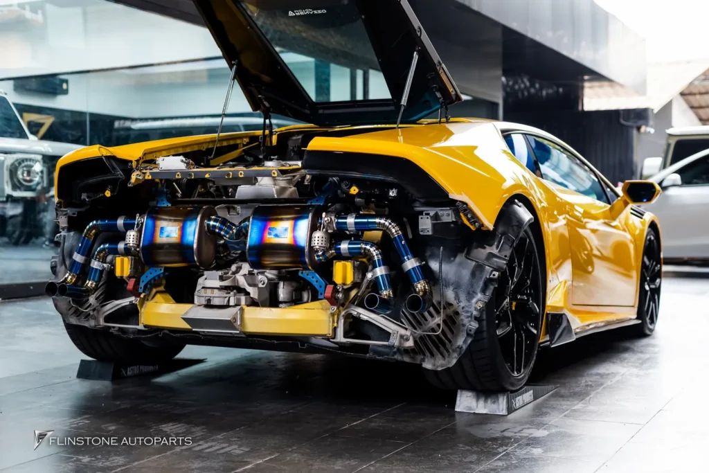 LAMBORGHINI Huracan LP610-4 ท่อไทเทเนียม USUS Exhaust