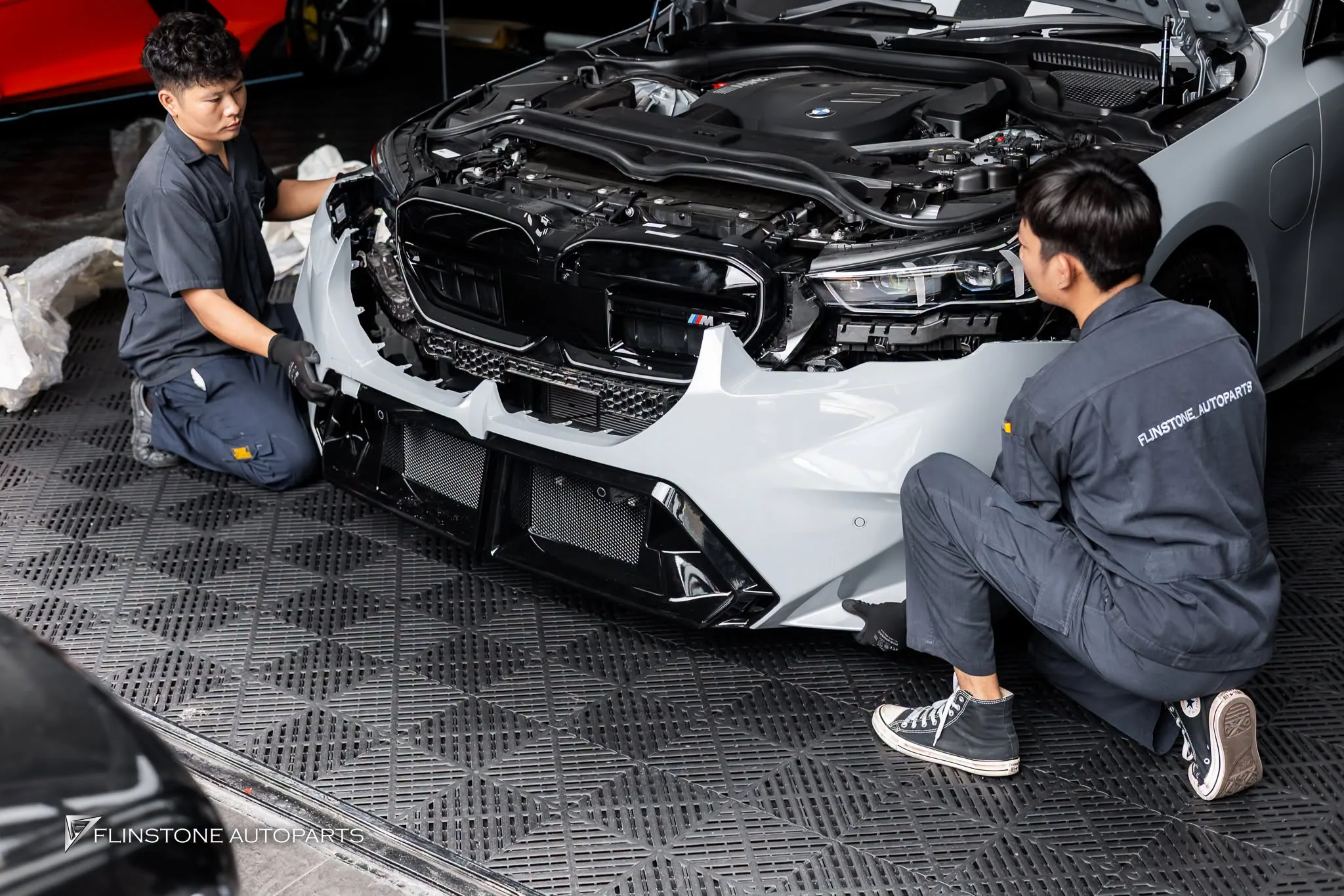 BMW G90 M5 ชุดแต่งรอบคัน พร้อมล้อ USUS Forged และเบรค M