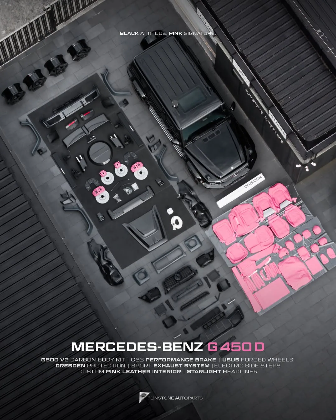 W465 G-Class 2025+ ชุดแต่งรอบคัน ครบทั้งภายนอกและภายใน