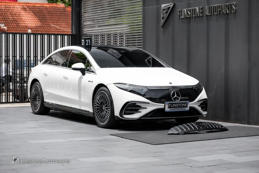 Mercedes EQS กระจังหน้าทรง EQS53 พร้อมฟิล์มกันรอย