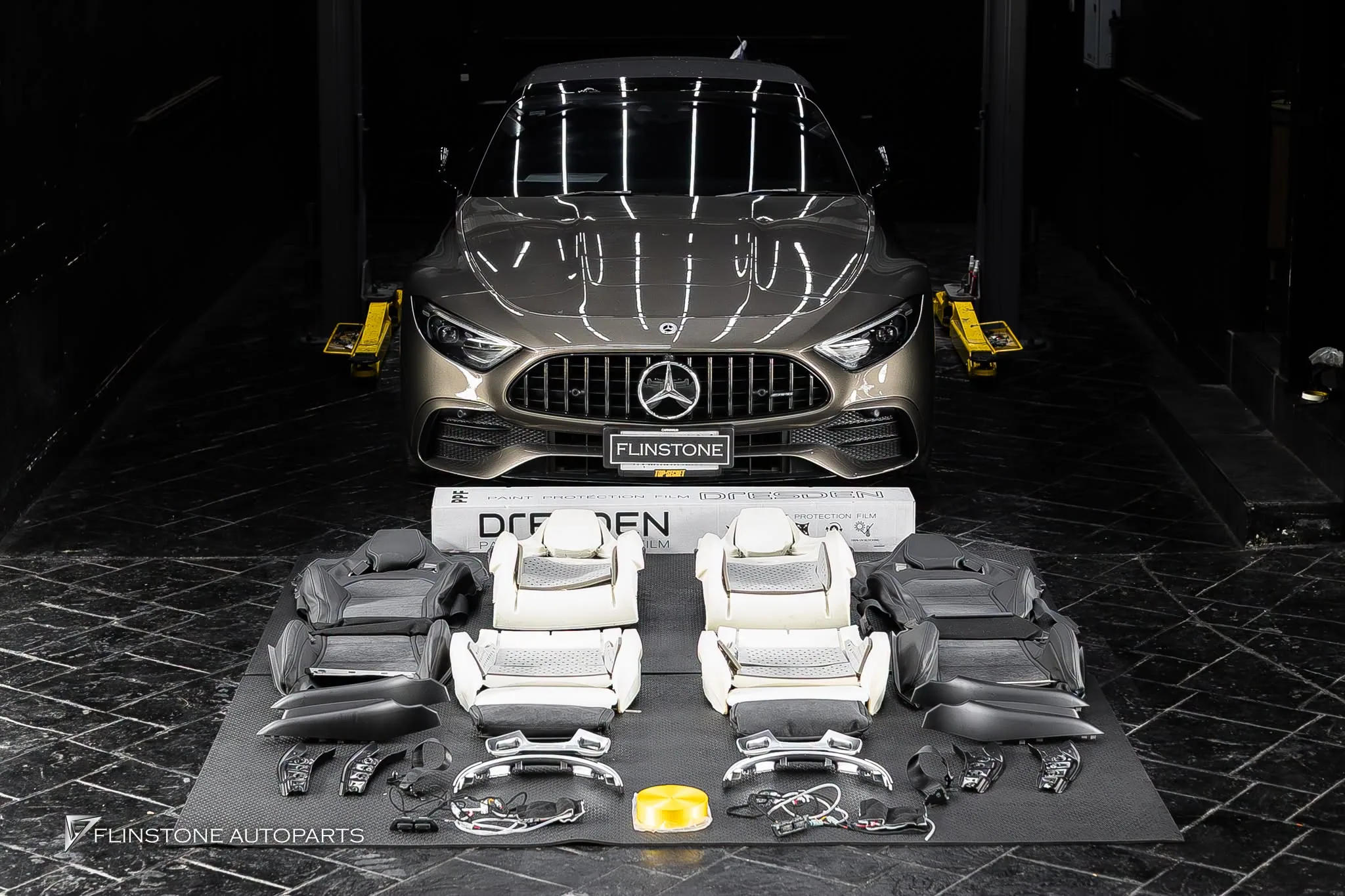 SL43 AMG R232 เปลี่ยนเบาะทรง AMG Performance คันแรกในไทย