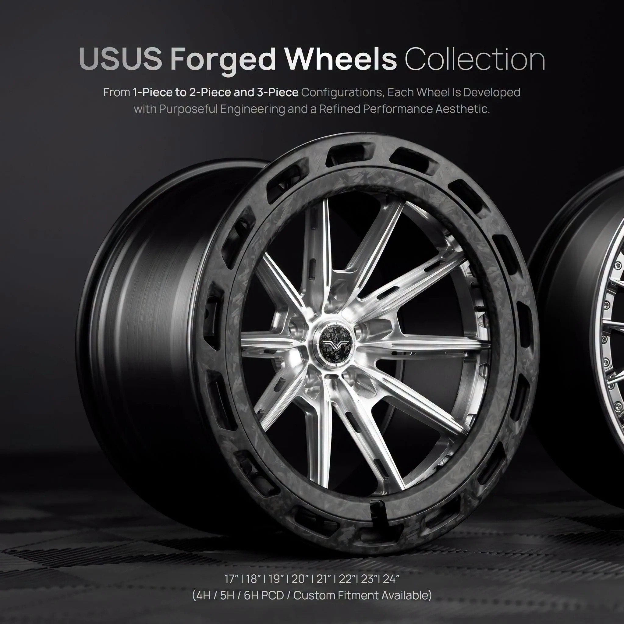 ล้อฟอร์จแท้ USUS Forged Wheel สั่งตัดได้ทุกรุ่น 18–24 นิ้ว