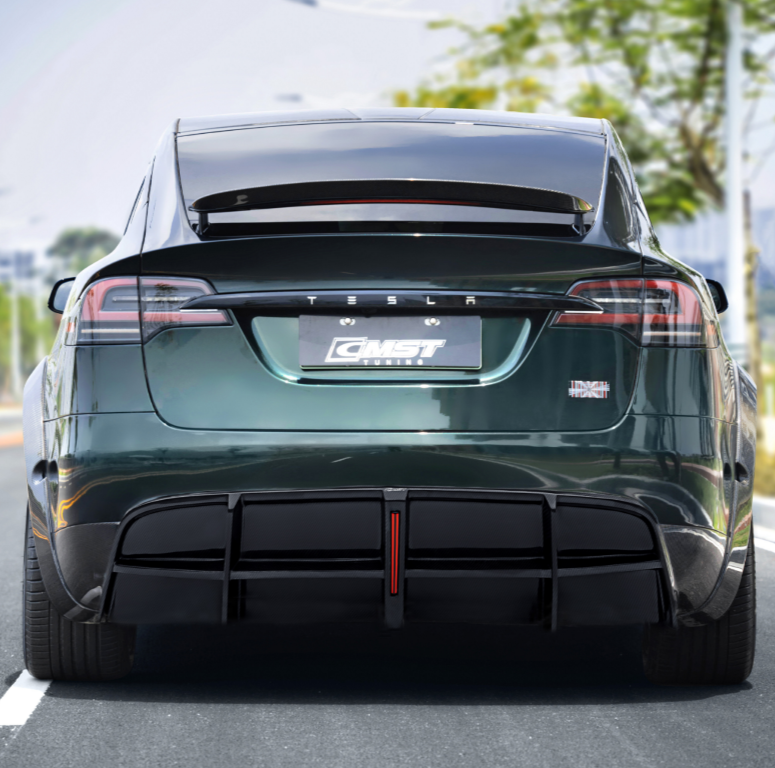 ดิฟฟิวเซอร์หลัง CMST ทรง V2 สำหรับ Tesla Model X 2022-ON