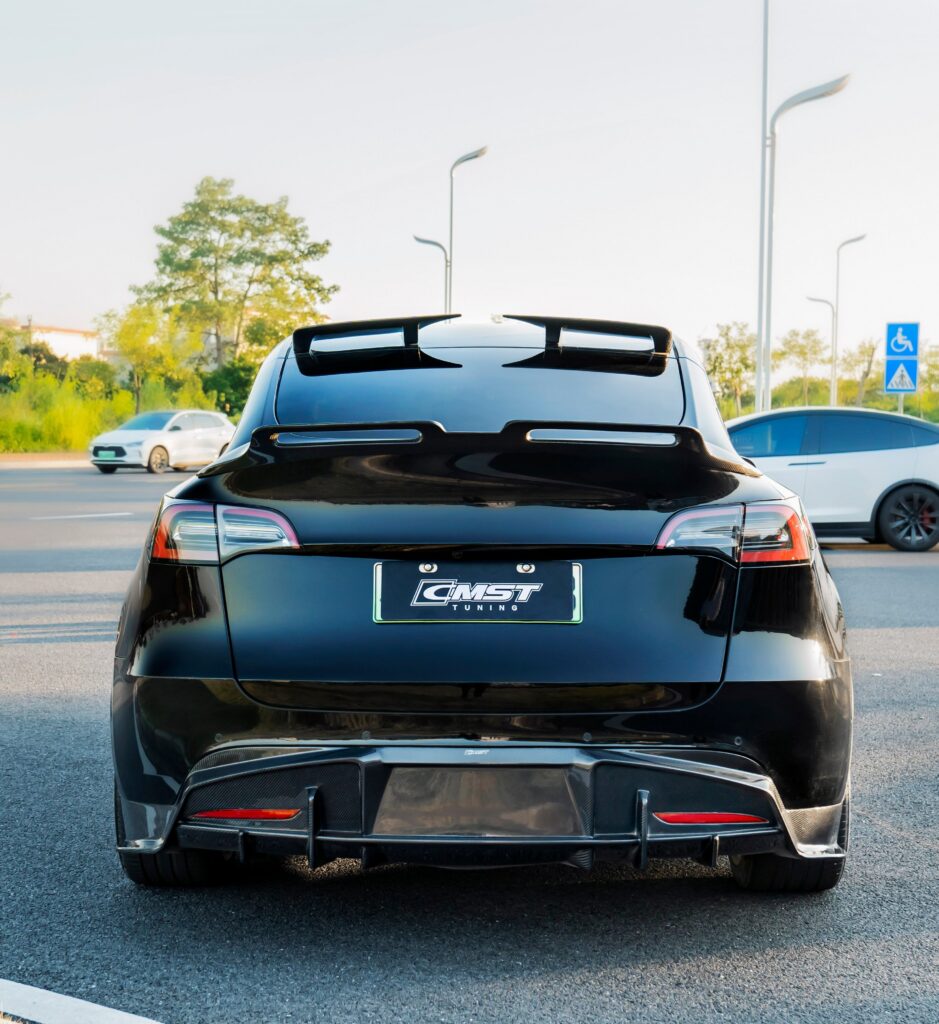 ปีก/สปอยเลอร์หลัง CMST ทรง V1 สำหรับ Tesla Model Y 2020-2025