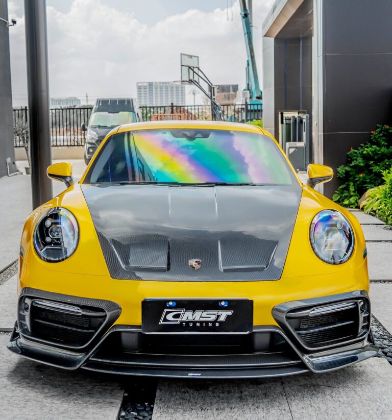 ลิ้นหน้า CMST สำหรับ Porsche 911 992 2020-2024