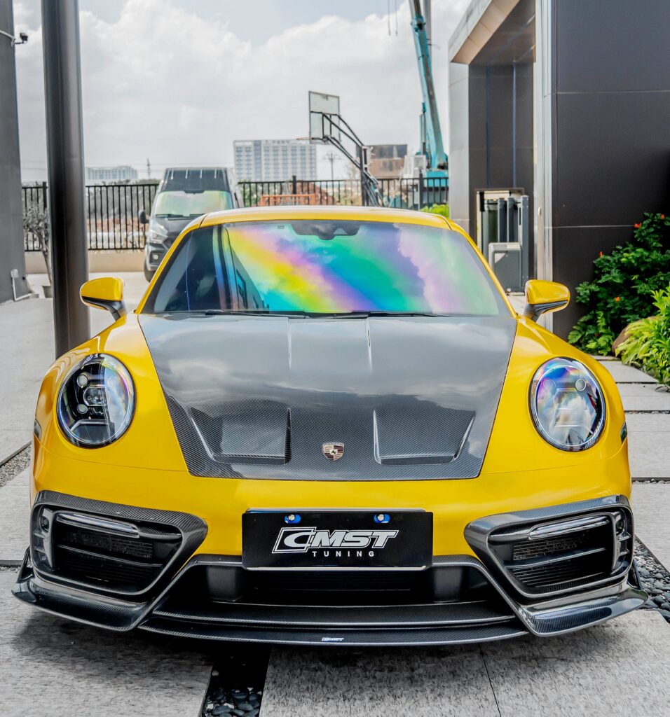 ลิ้นหน้า CMST สำหรับ Porsche 911 992 2020-2024