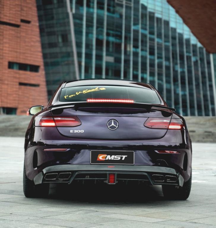 ดิฟฟิวเซอร์หลัง โดย CMST Tuning สำหรับ Mercedes Benz E-Class E53 E550 E450 E400 C238 A238 2018-2023