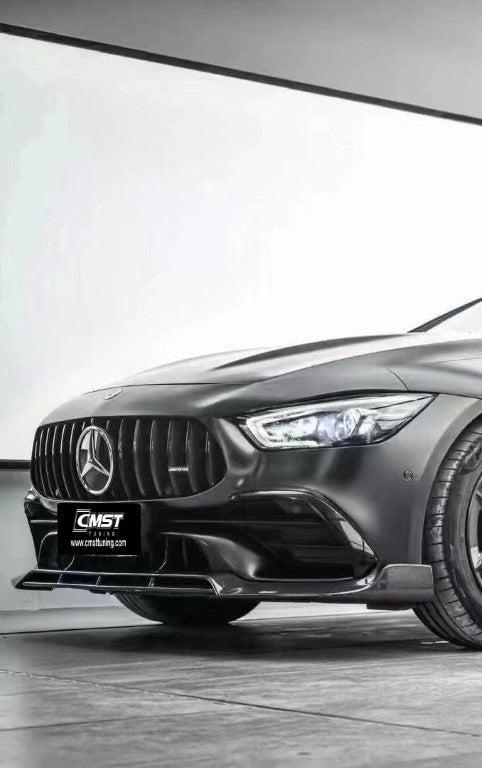ลิ้นหน้า CMST ทรง สปลิตเตอร์ สำหรับ Mercedes-Benz AMG GT X290 2019-ON