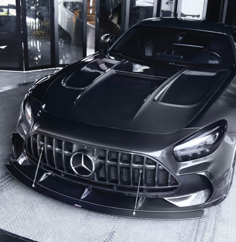 กันชน CMST ทรง Front Fenders สำหรับ Mercedes-Benz AMG GT C190 2016-2021