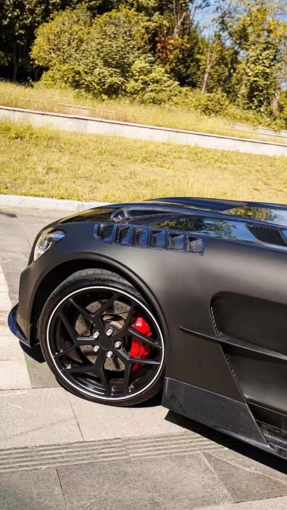 Black Series ซุ้มล้อหน้า โดย CMST Tuning สำหรับ Mercedes Benz AMG GT GTS GTC GTR C190 2016-2021