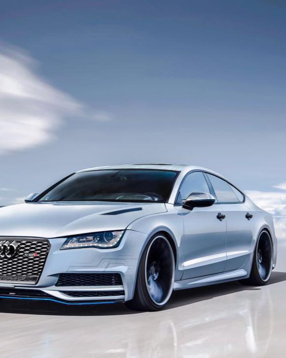 สเกิร์ตข้าง CMST สำหรับ Audi RS7/S7 C7 2012-2018