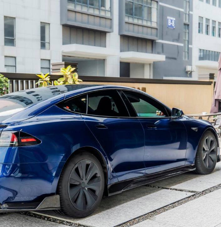 สเกิร์ตข้าง CMST สำหรับ Tesla Model S 2021-ON