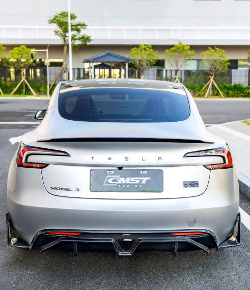ดิฟฟิวเซอร์หลัง CMST ทรง V4 สำหรับ Tesla Model 3 Highland 2024-ON