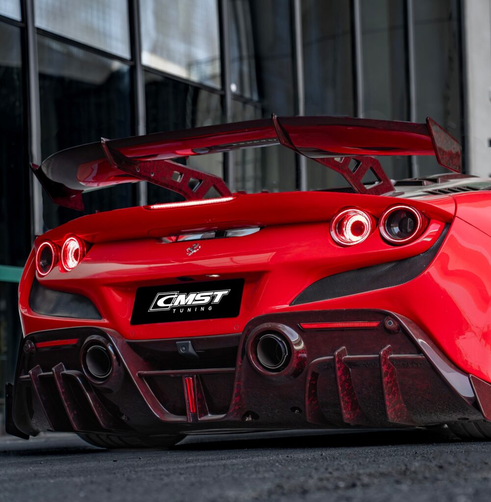 ปีก/สปอยเลอร์หลัง CMST สำหรับ Ferrari F8 Tributo 2020-2023