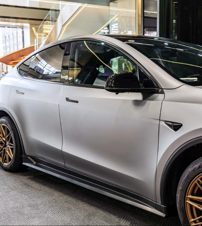 สเกิร์ตข้าง CMST ทรง V5 สำหรับ Tesla Model Y Juniper 2026-ON