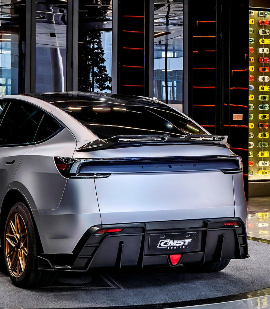 ดิฟฟิวเซอร์หลัง CMST ทรง V5 สำหรับ Tesla Model Y Juniper 2026-ON