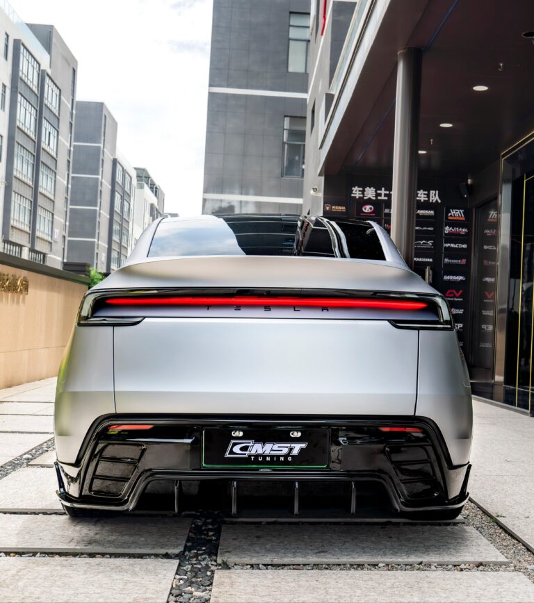ดิฟฟิวเซอร์หลัง CMST ทรง V1 สำหรับ Tesla Model Y Juniper 2026-ON
