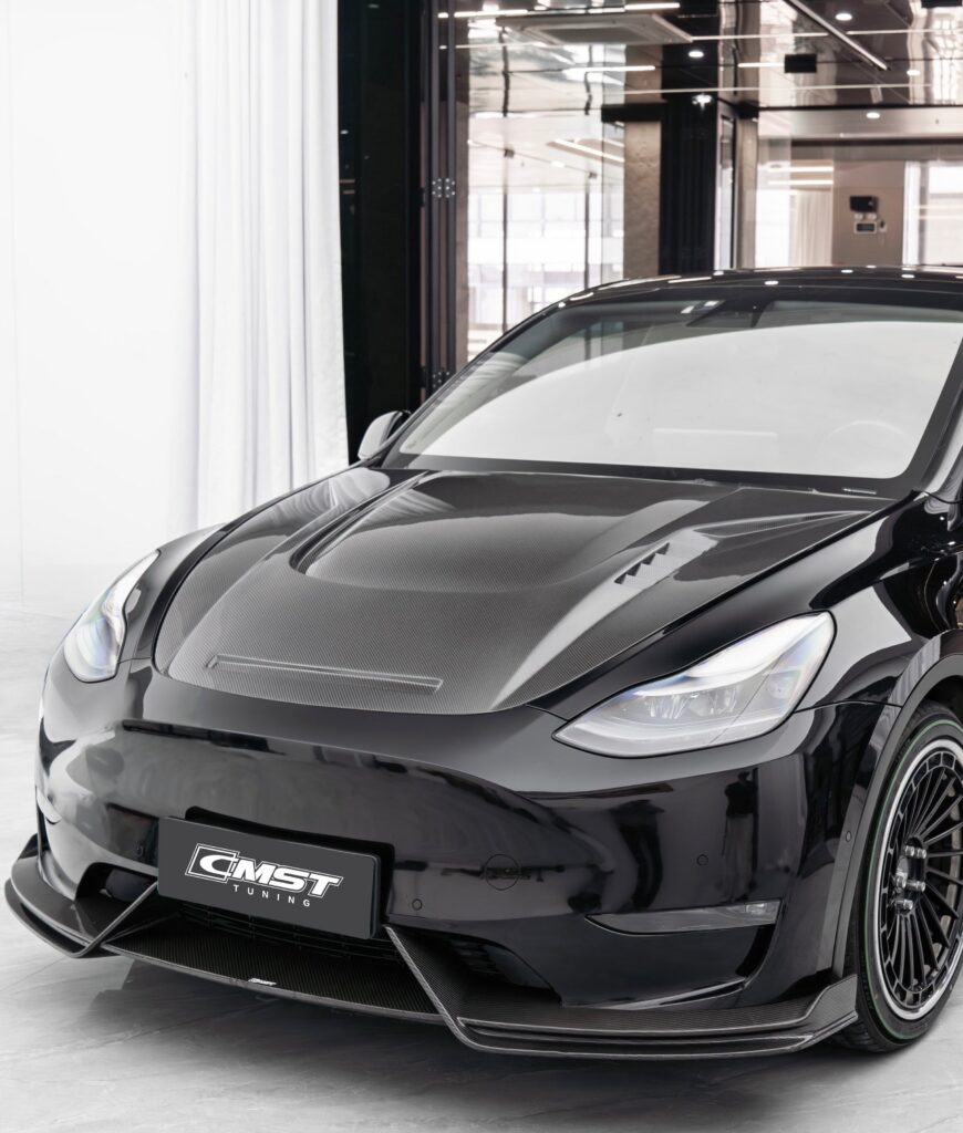 ฝากระโปรงหน้า CMST ทรง V6 สำหรับ Tesla Model Y 2020-2025