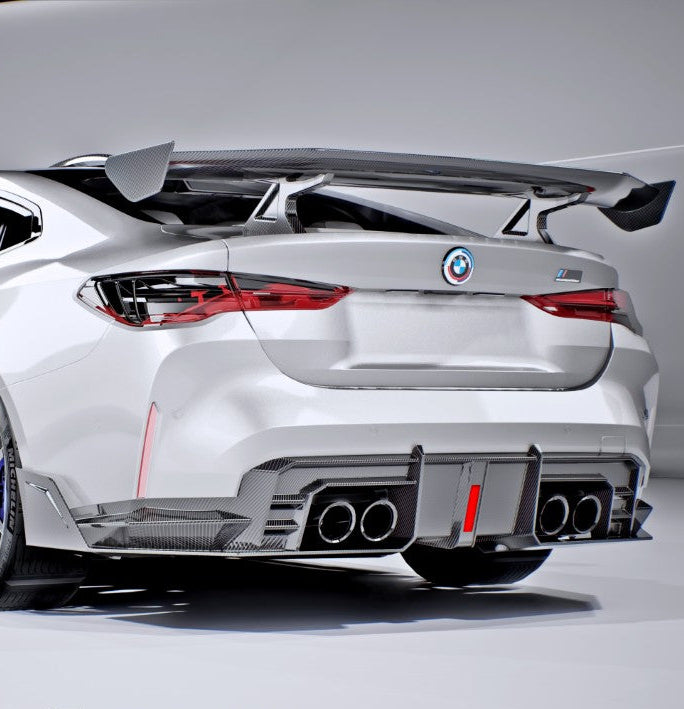 ดิฟฟิวเซอร์หลัง CMST ทรง V2 สำหรับ BMW M3 G80 2021-ON