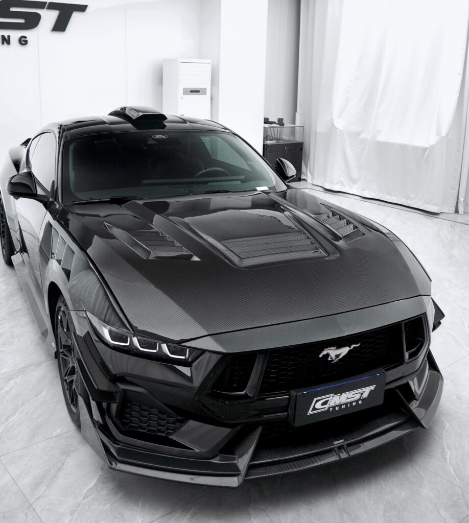 ลิ้นหน้า CMST ทรง V2 สำหรับ Ford Mustang S650 2024-ON