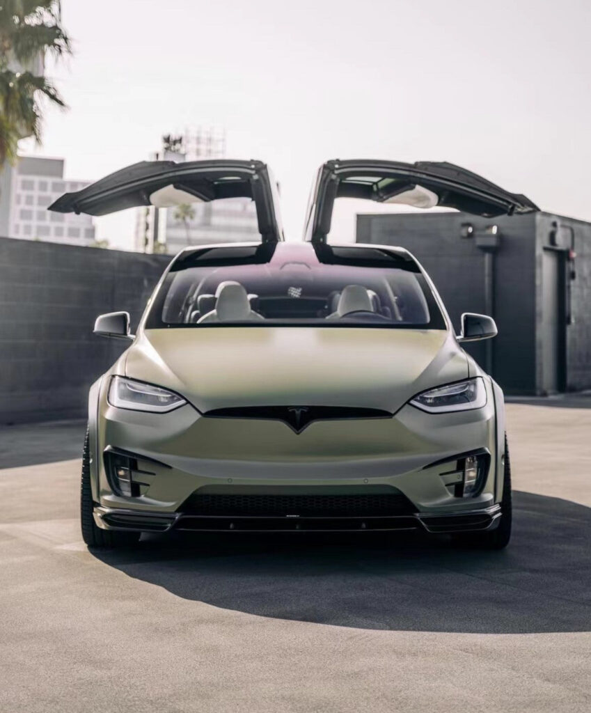 ชุดแต่งรอบคันคาร์บอนไฟเบอร์ CMST สำหรับ Tesla Model X 2016-2021