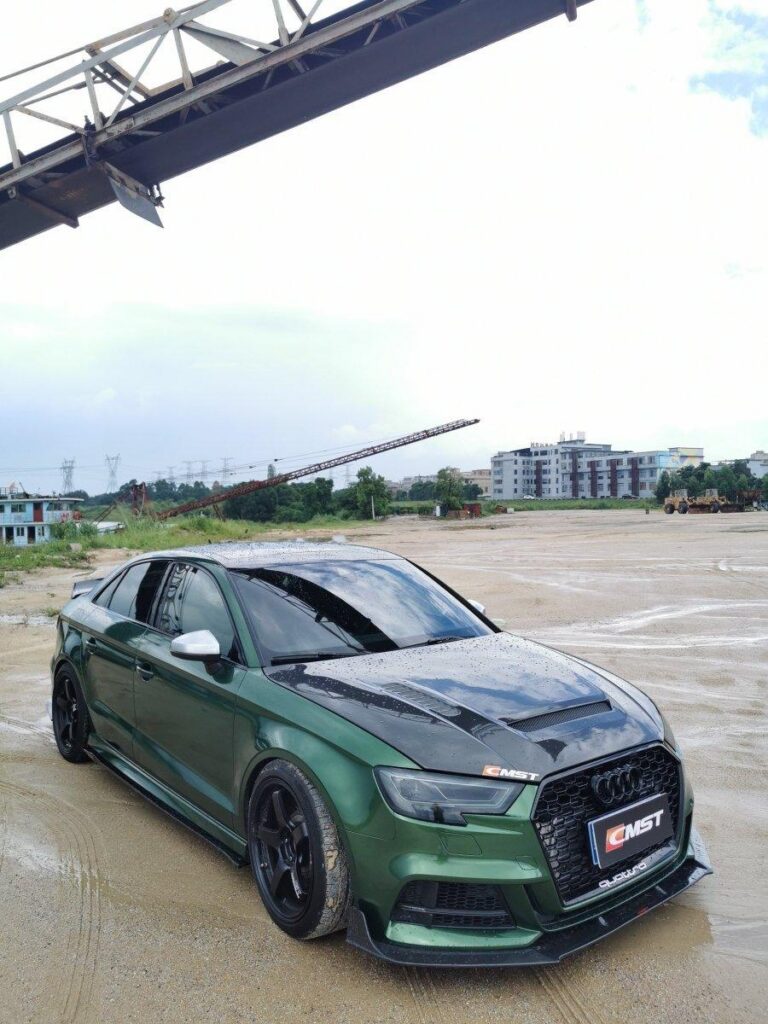 ชุดแต่งรอบคันคาร์บอนไฟเบอร์ CMST สำหรับ Audi A3/S3 2017-ON