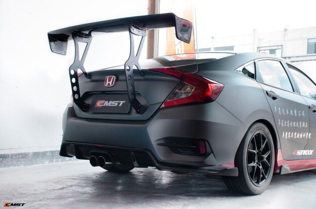 后扩散器 CMST，适用于 Honda Civic 10th Gen 2016-2021
