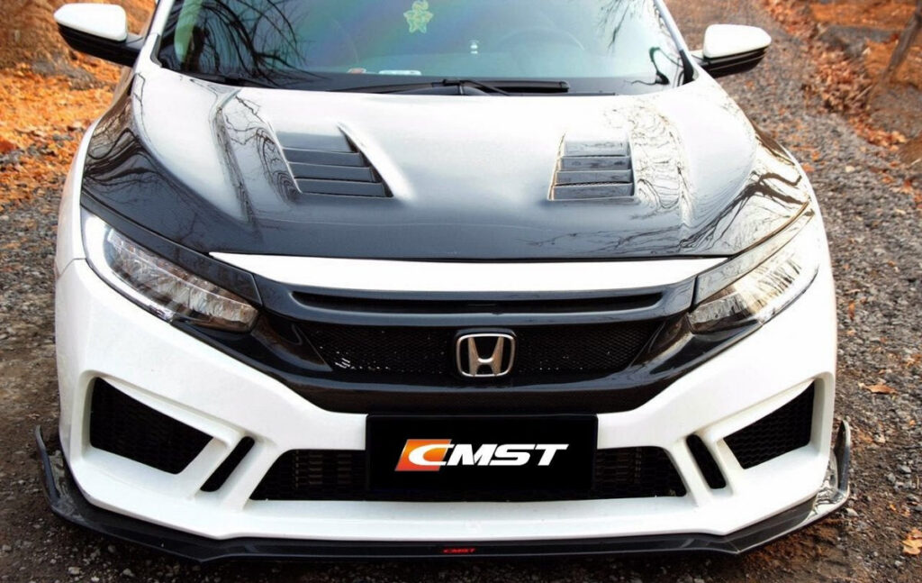 กระจังหน้า CMST ทรง V2 สำหรับ Honda Civic 10th Gen 2016-2021
