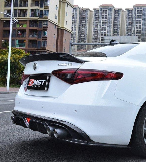 ปีก/สปอยเลอร์หลัง CMST สำหรับ Alfa Romeo Giulia 2017-2025
