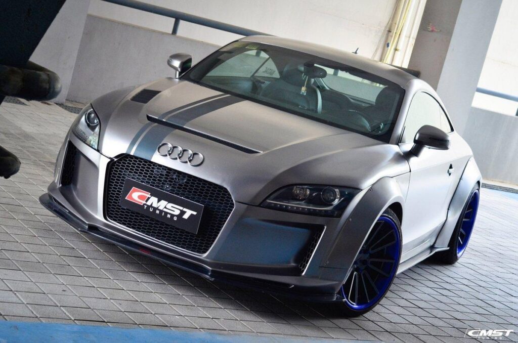 ฝากระโปรงหน้า CMST ทรง V2 สำหรับ Audi TT/TTS/TTRS MK2 2007-2015