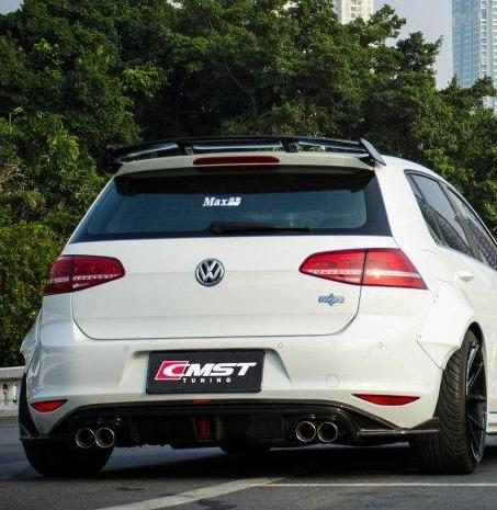ดิฟฟิวเซอร์หลังคาร์บอนไฟเบอร์/FRP CMST สำหรับ Volkswagen Golf MK7