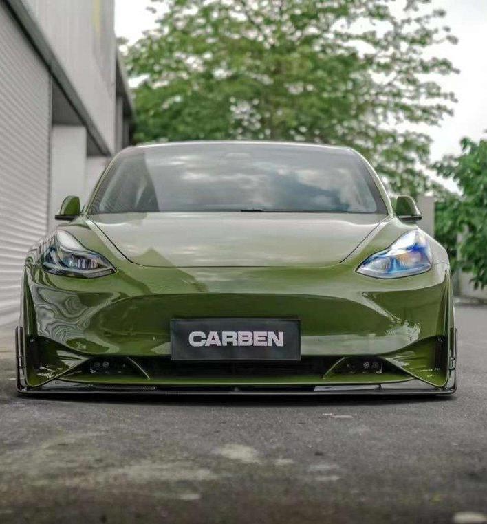 กันชน CMST ทรง V2 สำหรับ Tesla Model 3 2017-2023