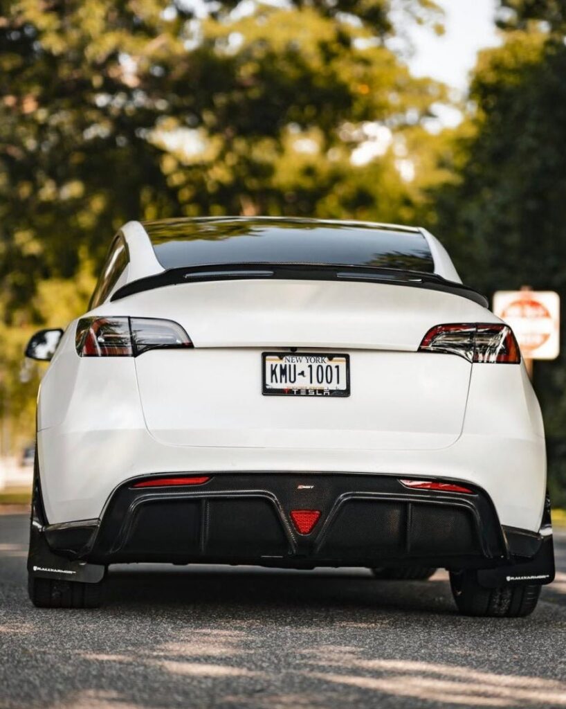 Rear Diffuser CMST style V2 for Tesla Model Y 2020-2025