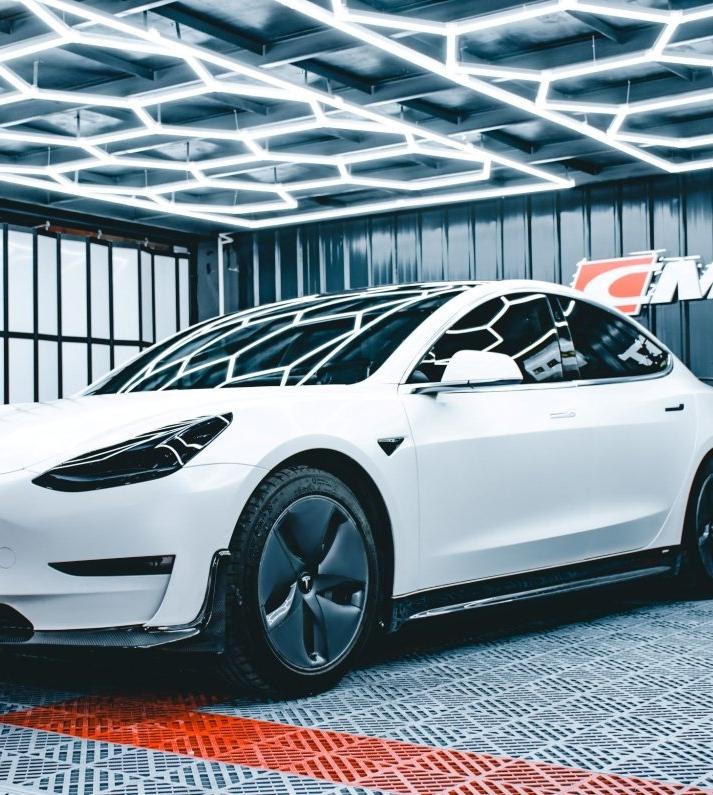 สเกิร์ตข้าง CMST ทรง V3 สำหรับ Tesla Model 3 2017-2023