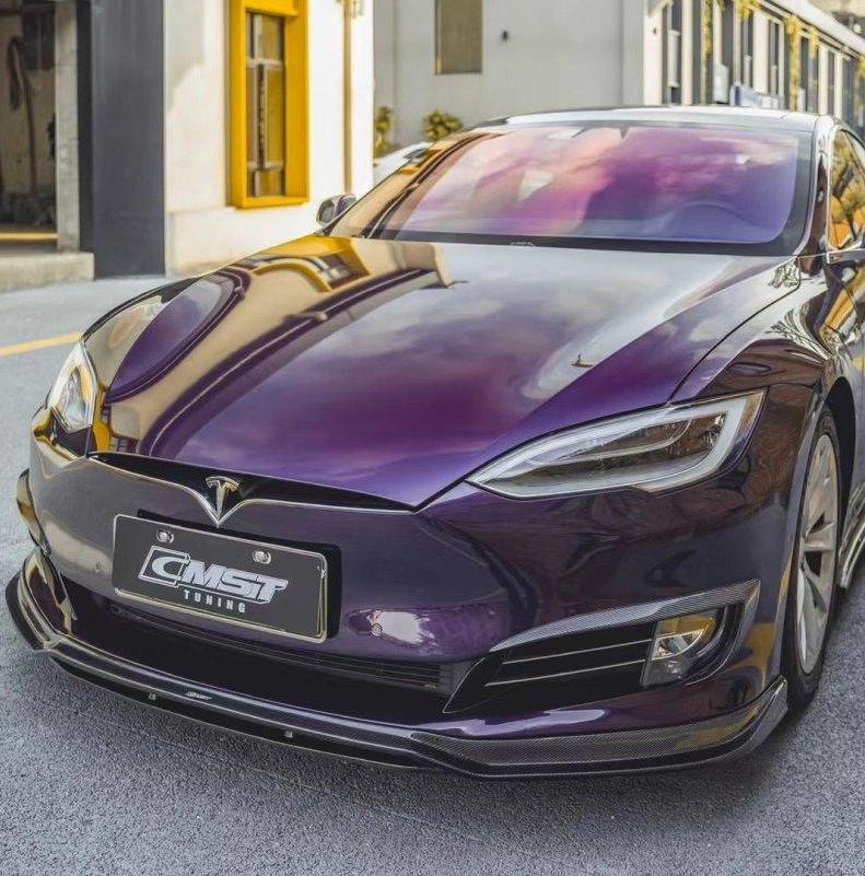 Front Lip CMST style Splitter for Tesla Model S