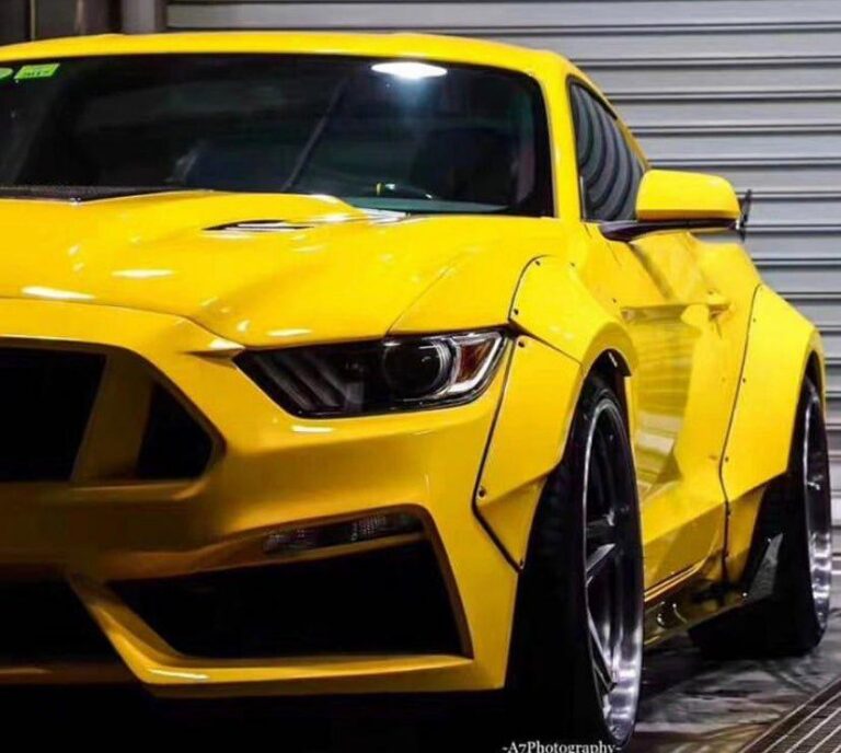 ไวด์บอดี้ หน้า และ หลัง ซุ้มล้อ โดย CMST Tuning สำหรับ Ford Mustang S550.1