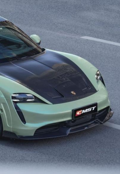 ลิ้นหน้า CMST สำหรับ Porsche Taycan 2020-2024 (แบบที่ 2)
