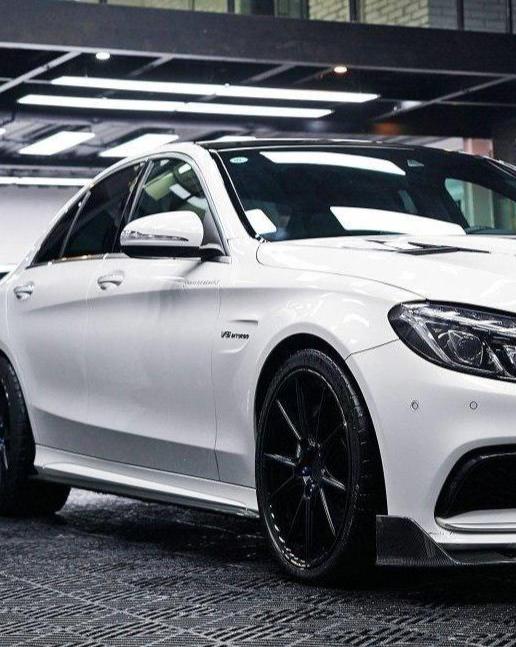 สเกิร์ตข้าง CMST สำหรับ Mercedes-Benz C-Class W205 2015-2021 (แบบที่ 2)