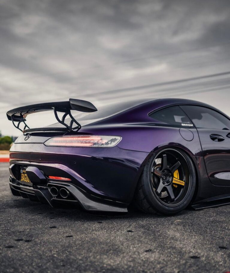 ปีก/สปอยเลอร์หลัง CMST ทรง V2 สำหรับ Mercedes-Benz AMG GT C190 2016-2021