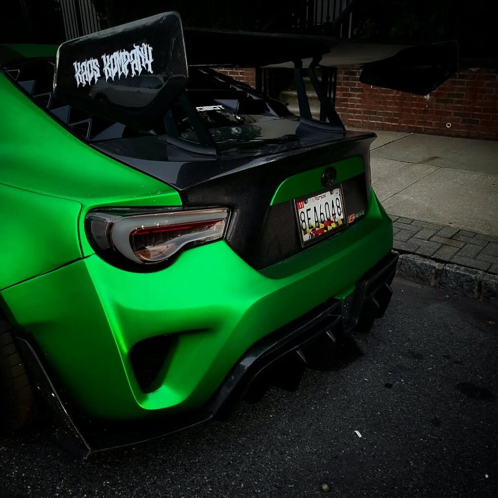Tailgate CMST style V1 for Toyota 86 (ZN6) 2017-2020