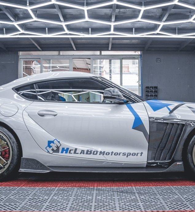 สเกิร์ตข้าง CMST สำหรับ Toyota GR Supra A90 2020-ON (แบบที่ 2)