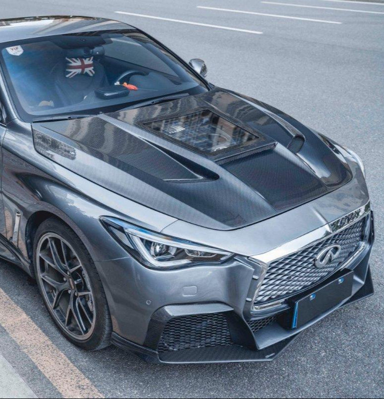 前引擎盖 CMST，适用于 Infiniti Q60 2017-2022