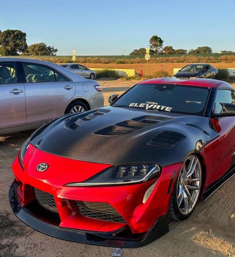ฝากระโปรงหน้า CMST ทรง V1 สำหรับ Toyota GR Supra A90 2020-ON