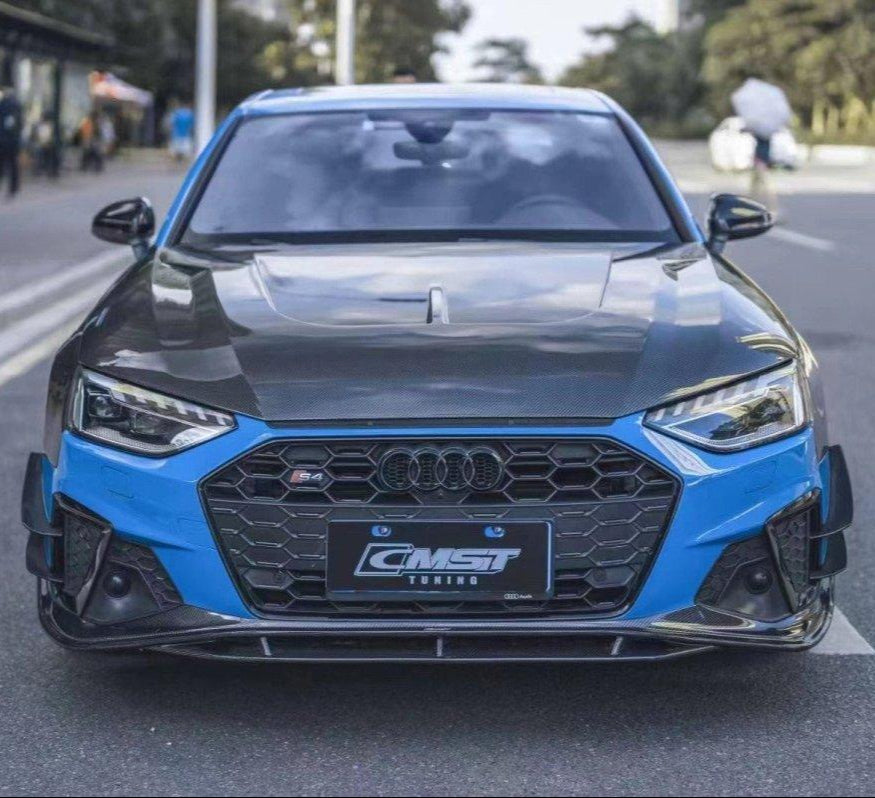Front Hood CMST style V2 for Audi RS4 B9 2018-ON