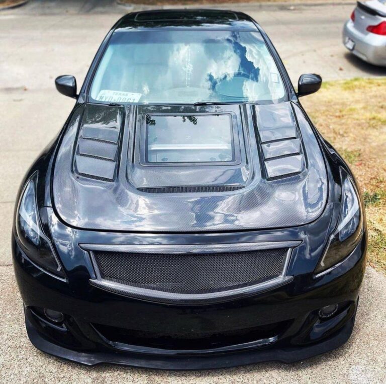 ฝากระโปรงหน้า CMST สำหรับ Infiniti G37 2009-2013